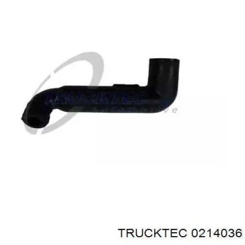 0214036 Trucktec патрубок вентиляции картера (маслоотделителя)