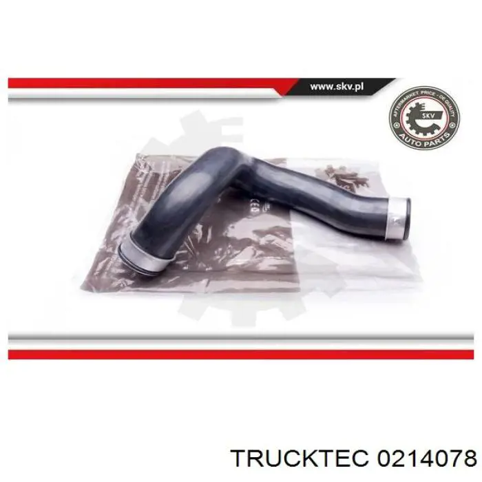 Купить 0214078 Trucktec Патрубок интеркулера
