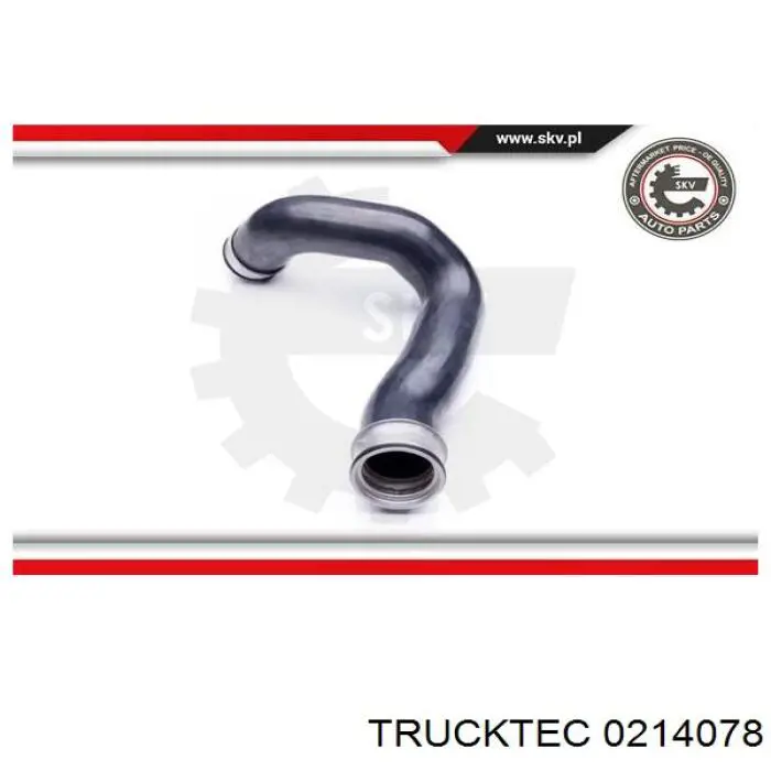 Шланг/патрубок интеркуллера Trucktec 0214078 цена, от 54.19 USD