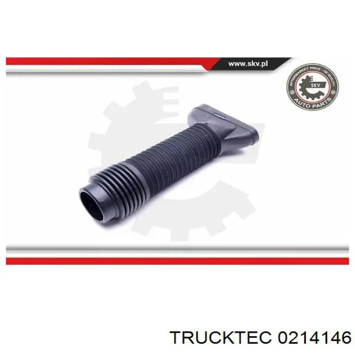 Купить 0214146 Trucktec Впускной патрубок воздушного фильтра