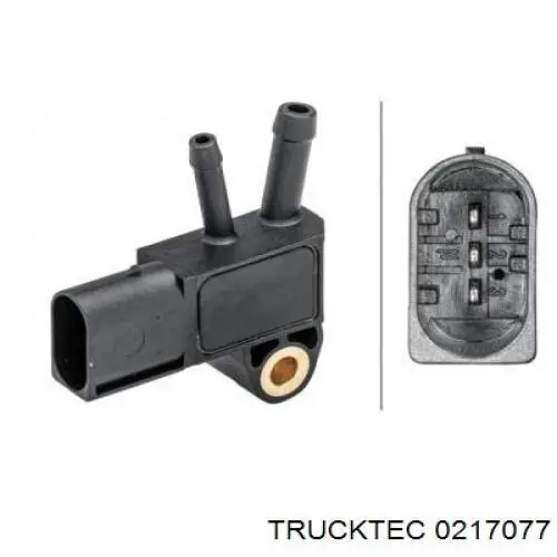 Датчик давления выхлопных газов 0217077 Trucktec