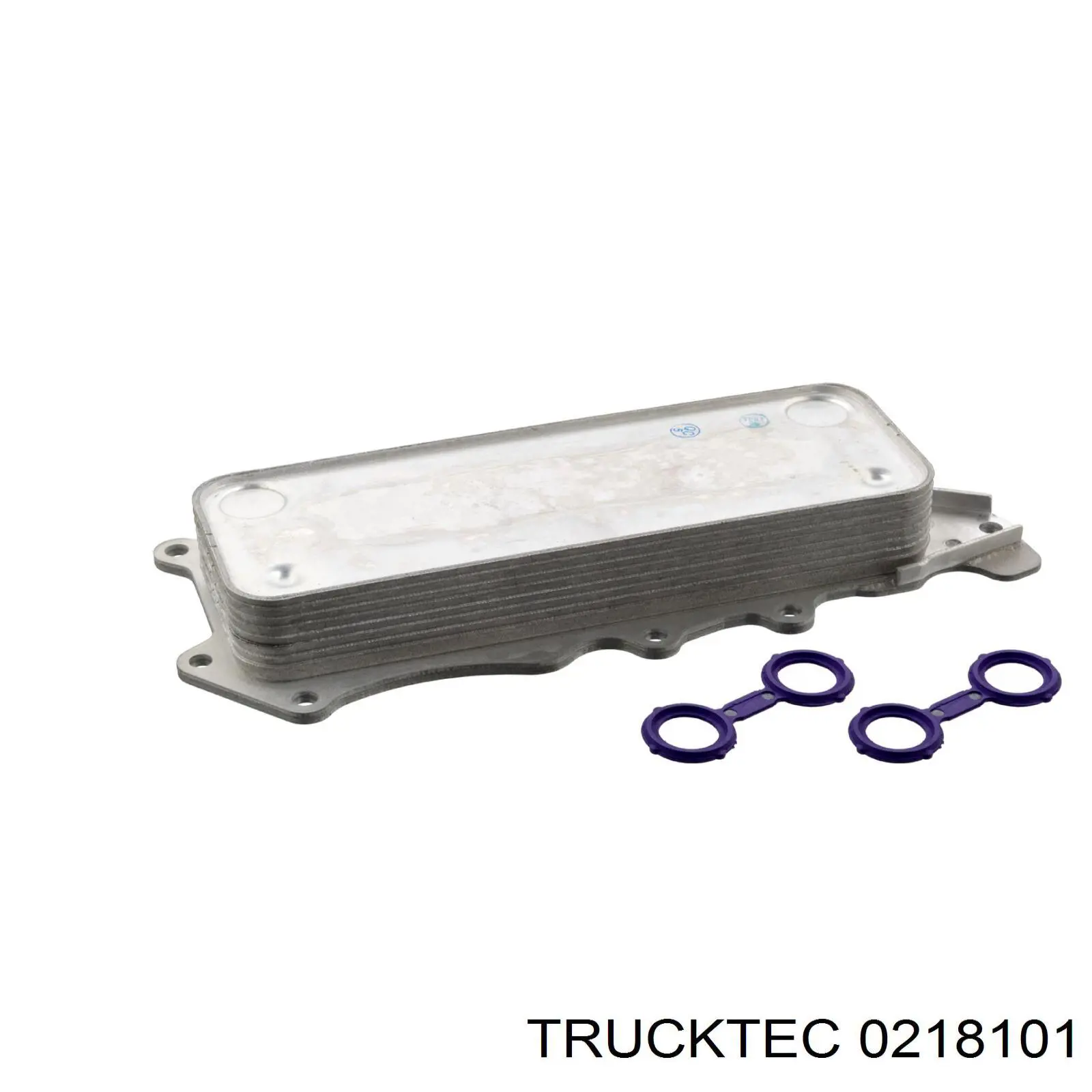 Купить 0218101 Trucktec Радиатор масляный (холодильник), под фильтром