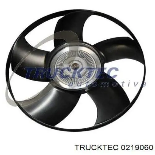 02.19.060 Trucktec вентилятор (крыльчатка радиатора охлаждения)