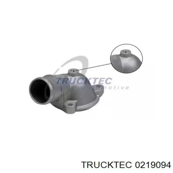 0219094 Trucktec крышка термостата