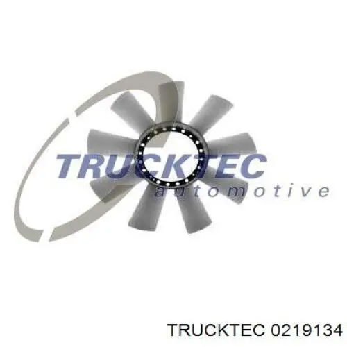 Крыльчатка радиатора охлаждения 0219134 Trucktec