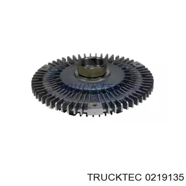 0219135 Trucktec вискомуфта (вязкостная муфта вентилятора охлаждения)