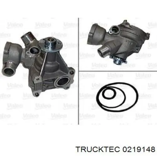 Водяной насос Trucktec 0219148