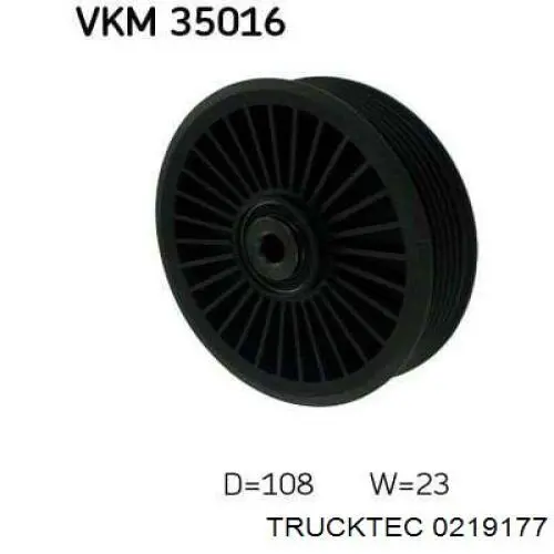 Паразитный ролик приводного ремня Trucktec 0219177 цена, от 11.07 USD