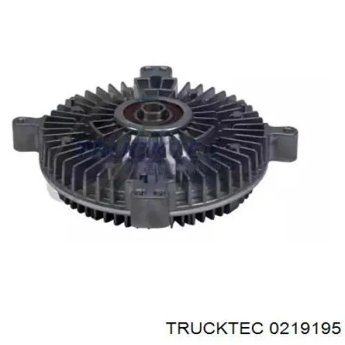 0219195 Trucktec вискомуфта (вязкостная муфта вентилятора охлаждения)