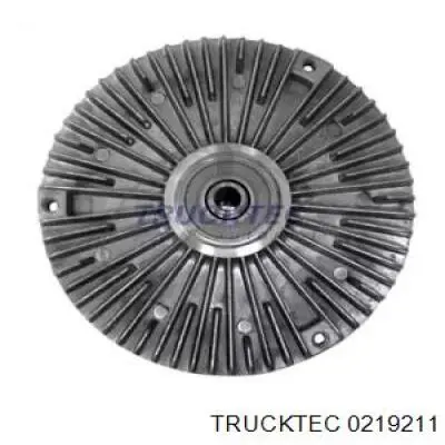 0219211 Trucktec вискомуфта (вязкостная муфта вентилятора охлаждения)