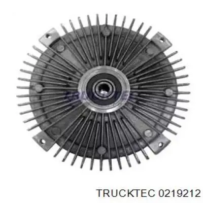02.19.212 Trucktec вискомуфта (вязкостная муфта вентилятора охлаждения)