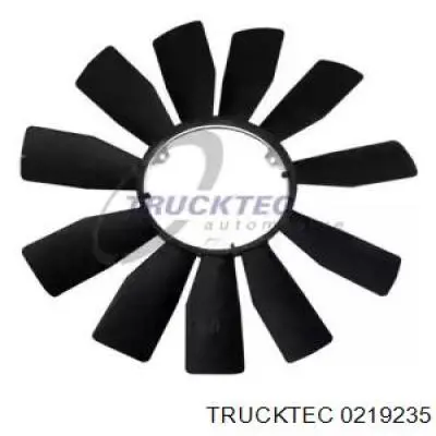 219235 Trucktec вентилятор (крыльчатка радиатора охлаждения)