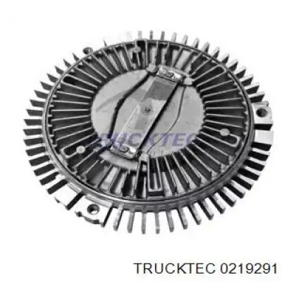 0219291 Trucktec вискомуфта (вязкостная муфта вентилятора охлаждения)