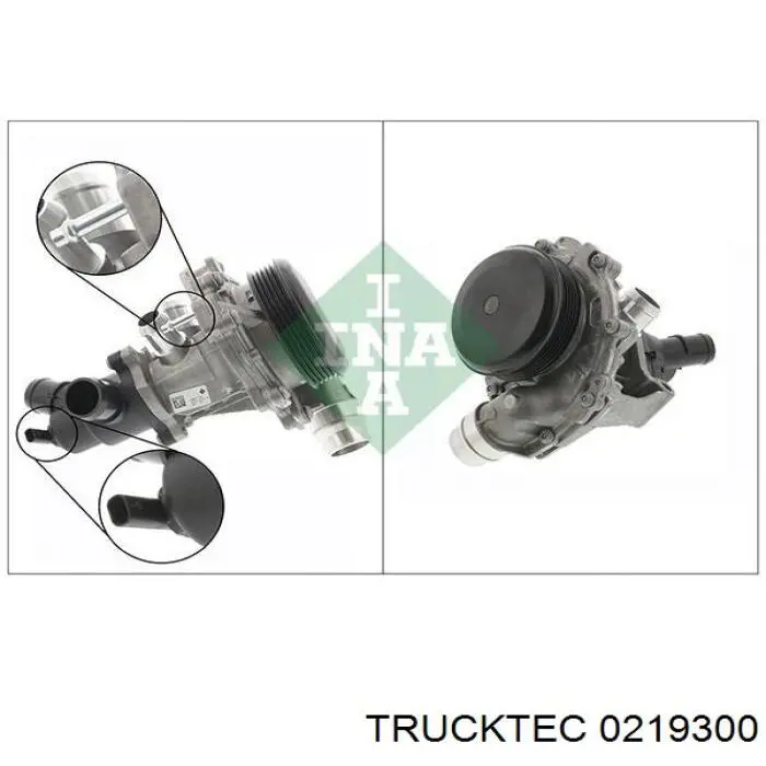 Помпа 0219300 Trucktec