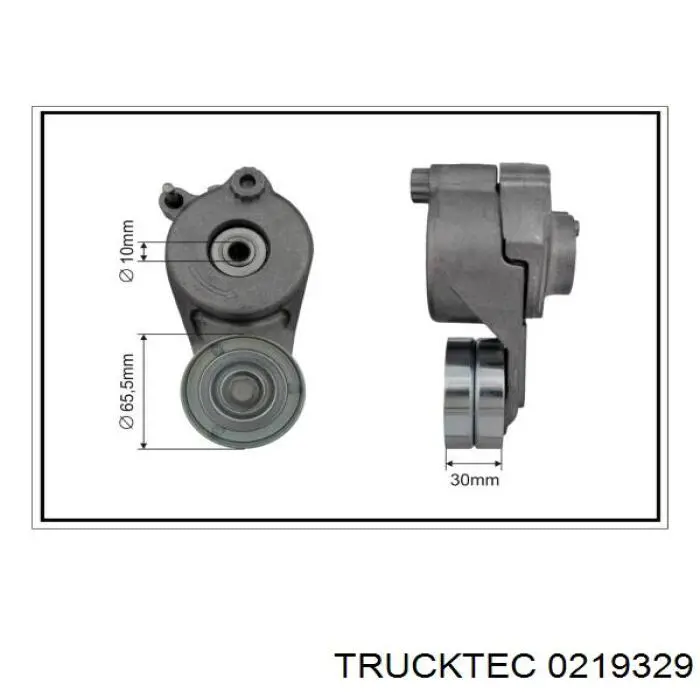 Купить 0219329 Trucktec Натяжитель приводного ремня