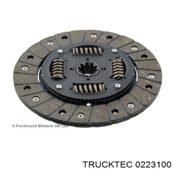 02.23.100 Trucktec диск сцепления