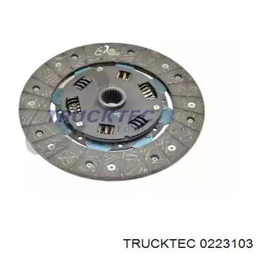 Диск сцепления 0223103 Trucktec