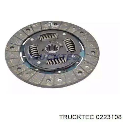 Диск сцепления 0223108 Trucktec