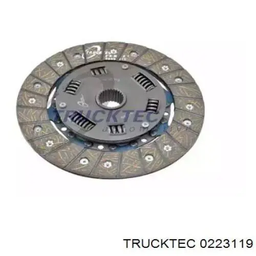 Диск сцепления 0223119 Trucktec