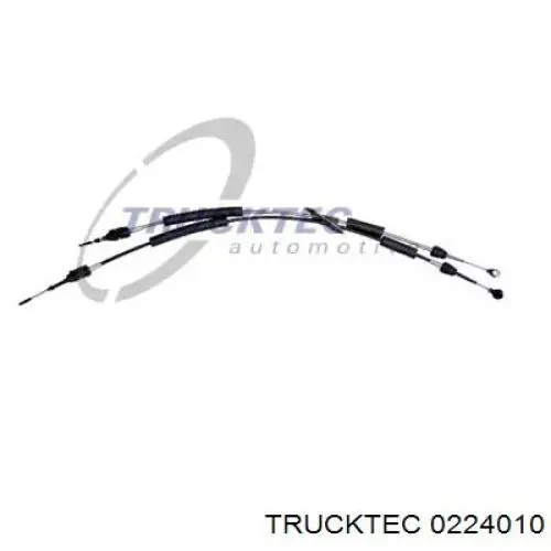 02.24.010 Trucktec трос переключения передач сдвоенный
