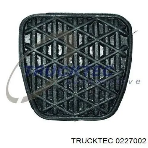 Накладка педали тормоза Trucktec 0227002