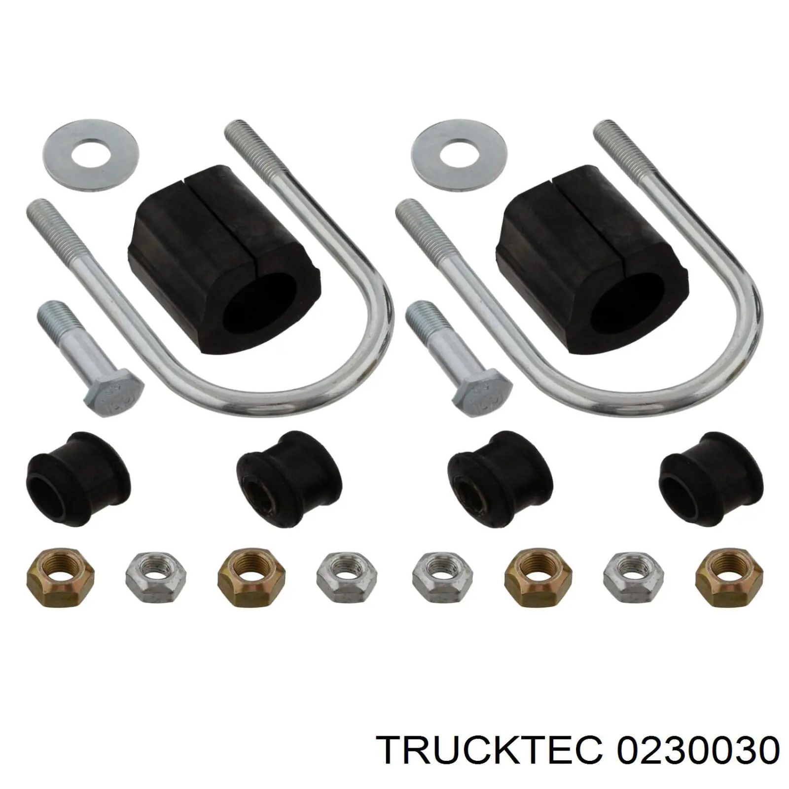 02.30.030 Trucktec ремкомплект стабилизатора переднего