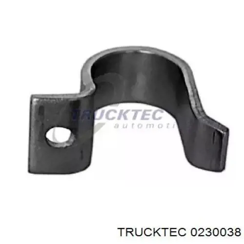 Хомут крепления втулки стабилизатора переднего 0230038 Trucktec