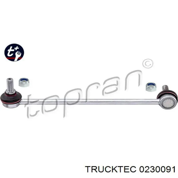 Стойка стабилизатора переднего правая 0230091 Trucktec