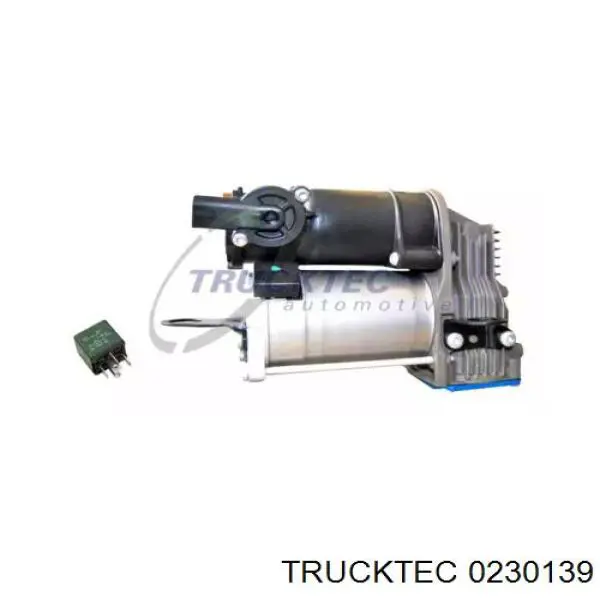 0230139 Trucktec компрессор пневмоподкачки (амортизаторов)