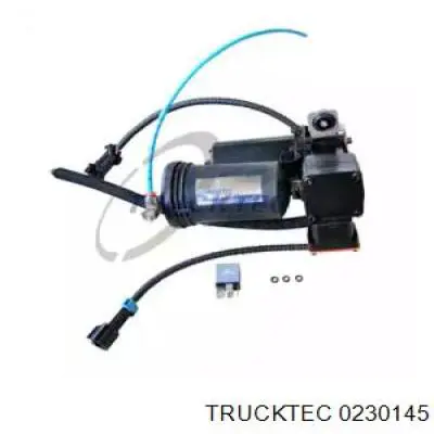 0230145 Trucktec компрессор пневмоподкачки (амортизаторов)