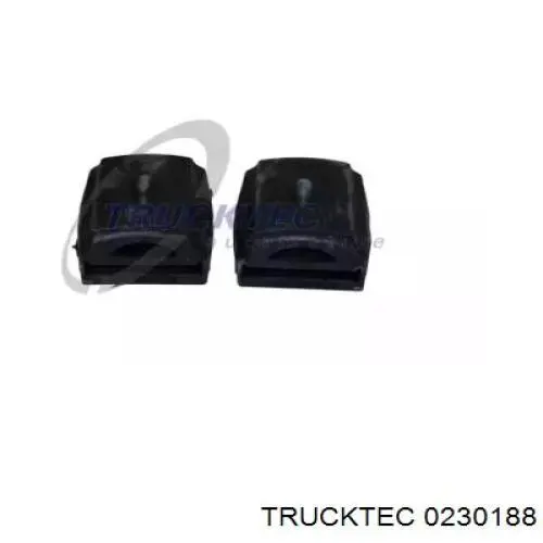 02.30.188 Trucktec grade de proteção da suspensão de lâminas traseira