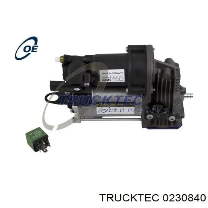 Компрессор пневмоподкачки (амортизаторов) 0230840 Trucktec