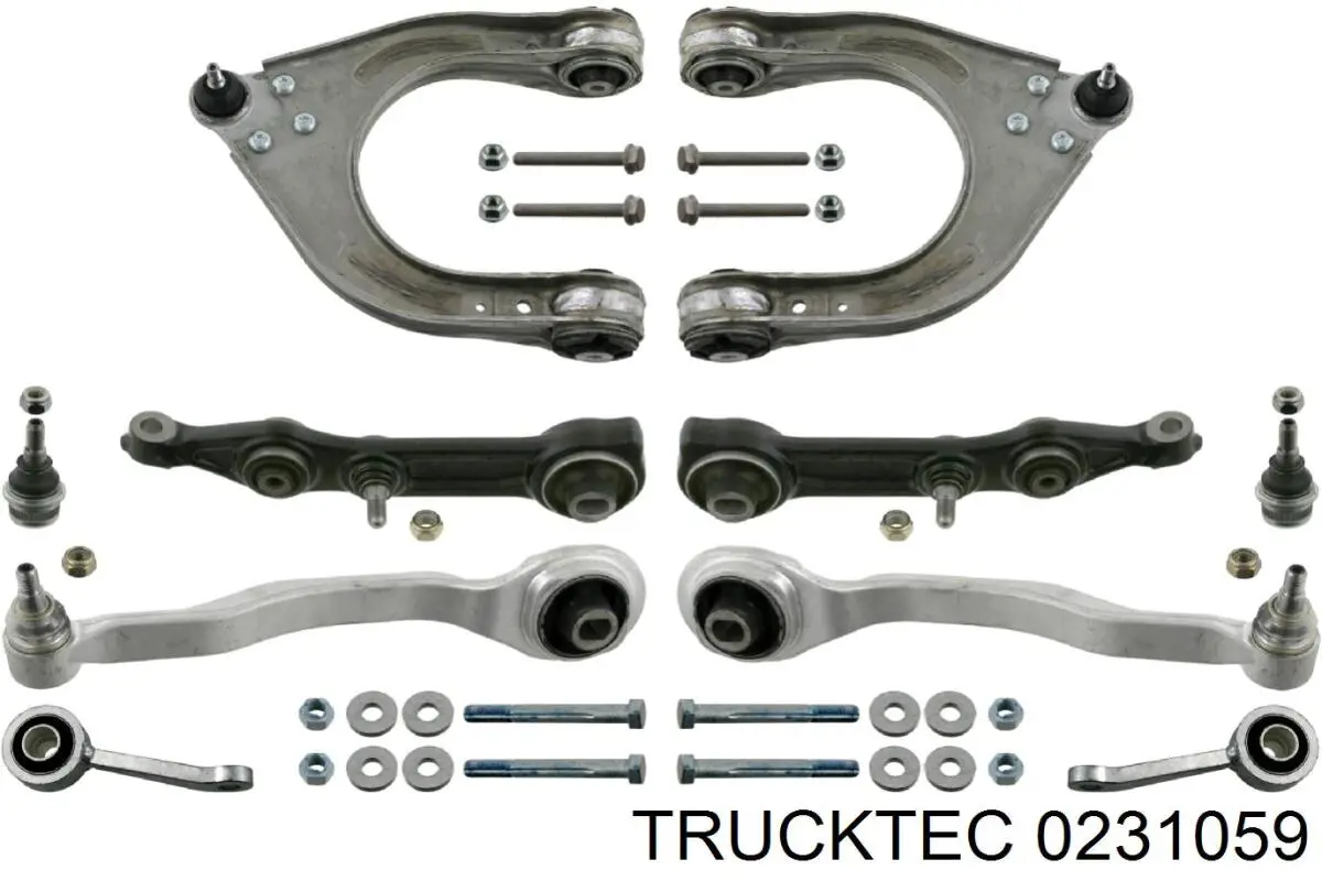 0231059 Trucktec Рычаг передней подвески нижний левый