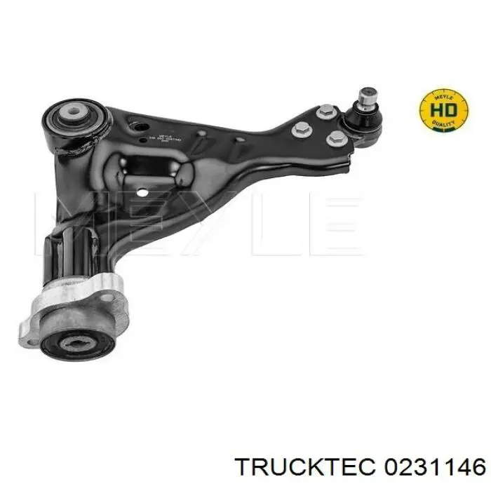 Рычаг передней подвески нижний левый 0231146 Trucktec