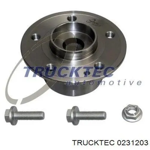 Ступица передняя 0231203 Trucktec