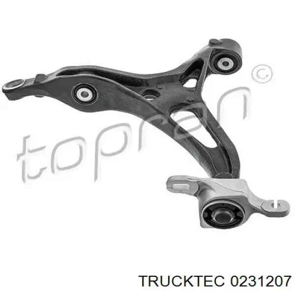 Купить 0231207 Trucktec Сайлентблок нижний передней подвески