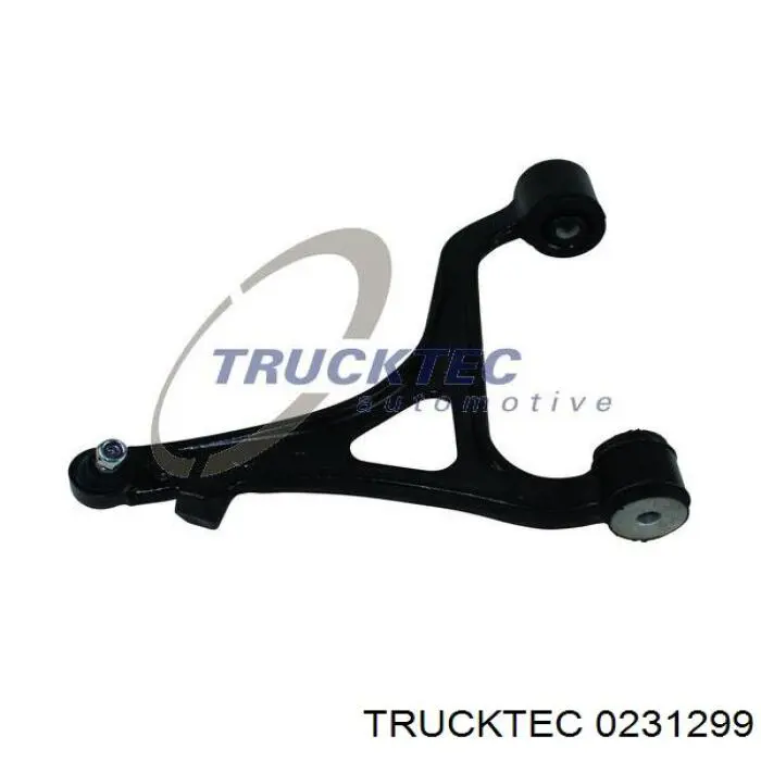 Рычаг передней подвески нижний левый 0231299 Trucktec