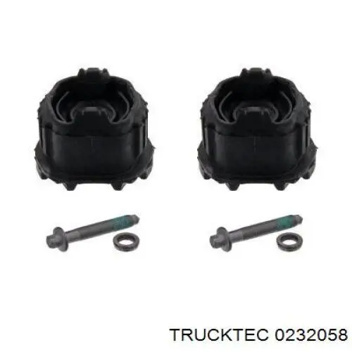 0232058 Trucktec Сайлентблок балки моста