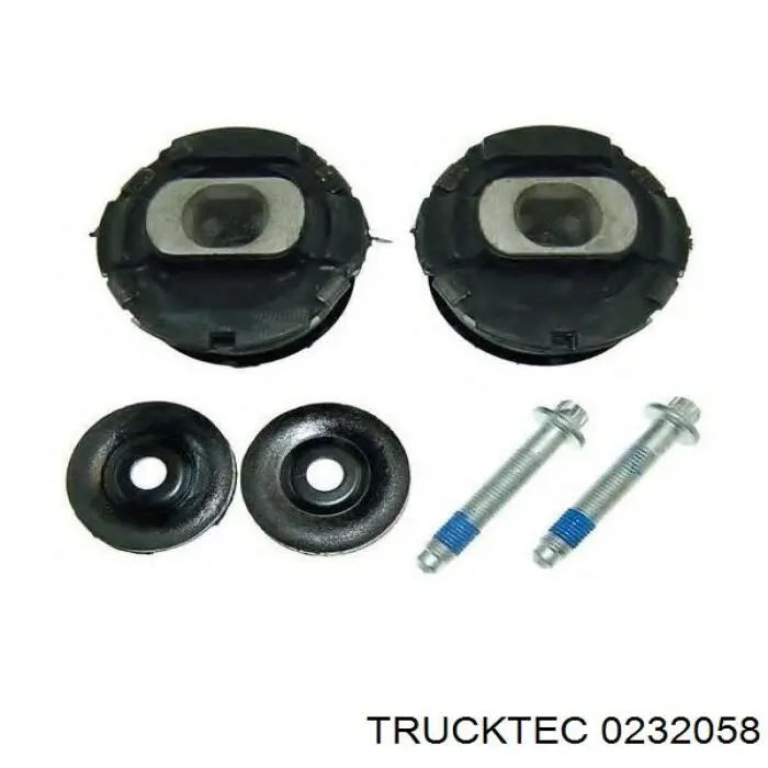Сайлентблок задней балки 0232058 Trucktec