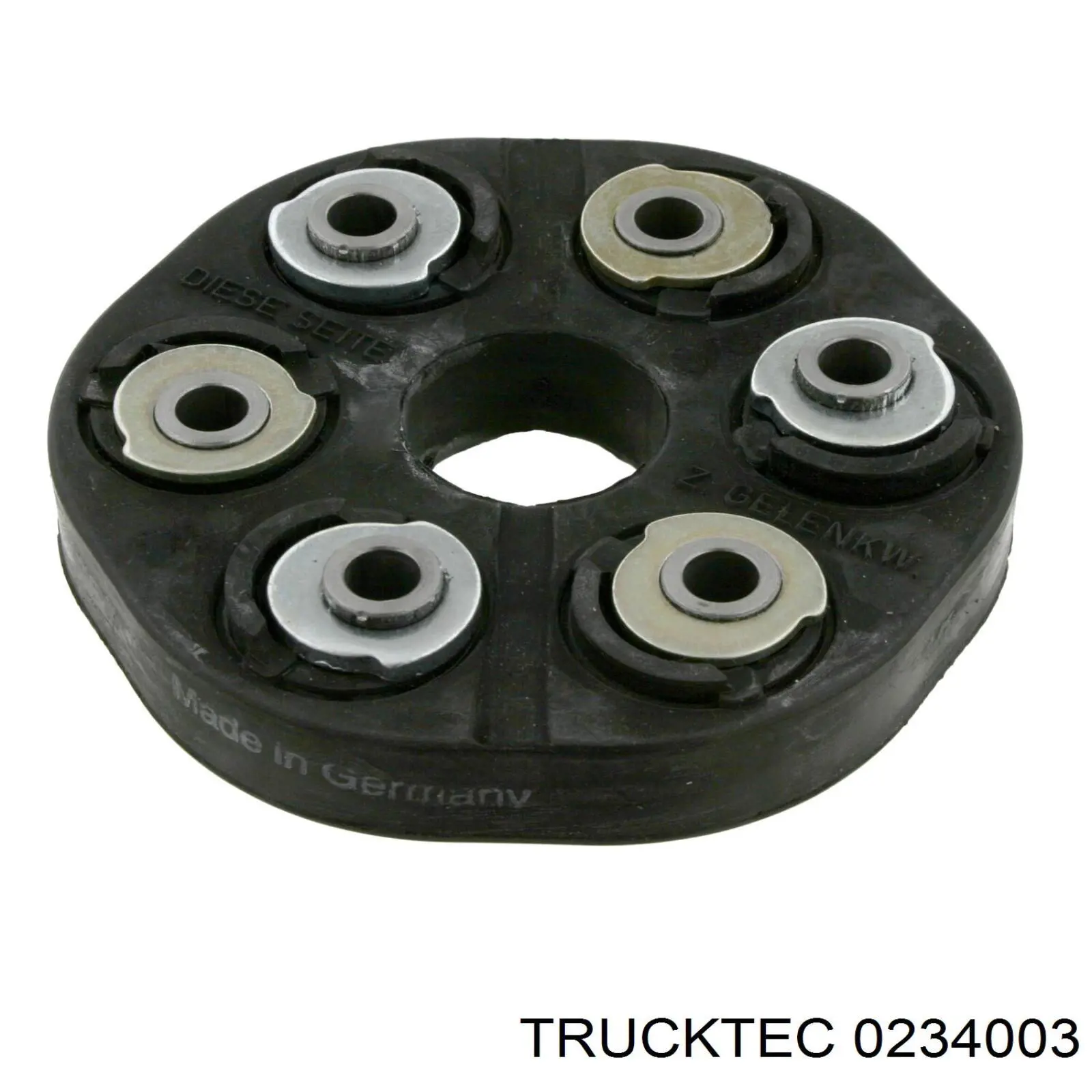 Муфта кардана эластичная передняя 0234003 Trucktec