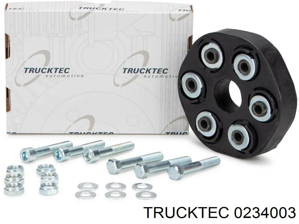 Купить 0234003 Trucktec Муфта кардана эластичная передняя