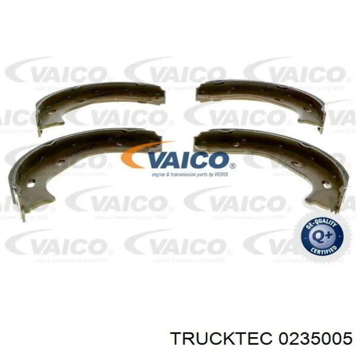 Тормозные колодки стояночного тормоза Trucktec 0235005 цена, от 16.19 USD