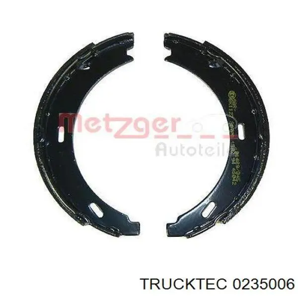 Тормозные колодки стояночного тормоза Trucktec 0235006 цена, от 12.90 USD