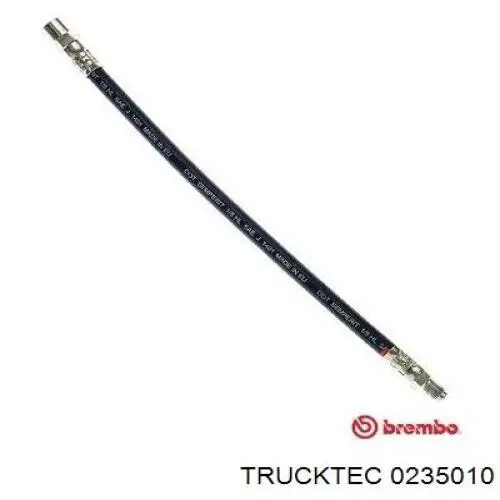 0235010 Trucktec шланг тормозной задний
