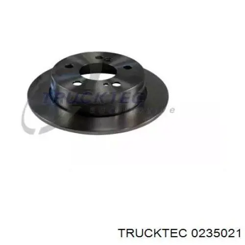 0235021 Trucktec диск тормозной задний