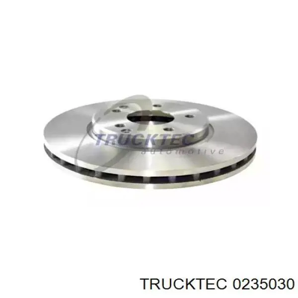 0235030 Trucktec диск тормозной передний
