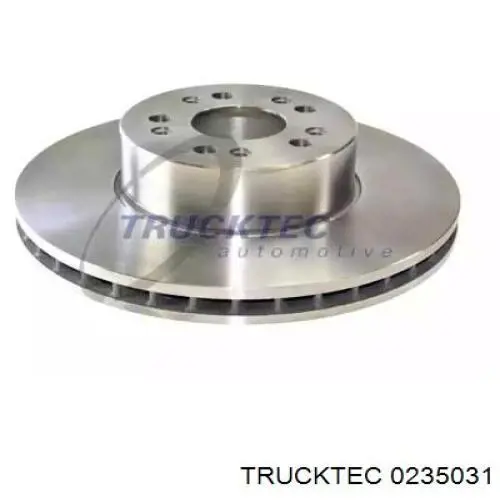 Передние тормозные диски 0235031 Trucktec