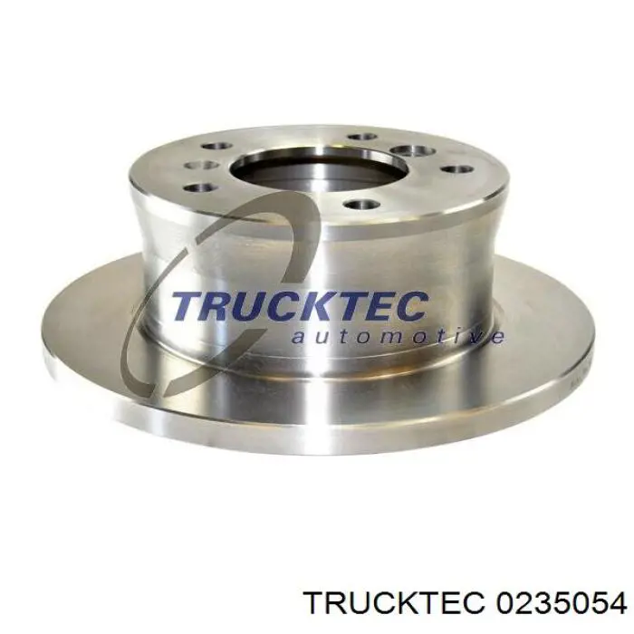 0235054 Trucktec диск тормозной задний
