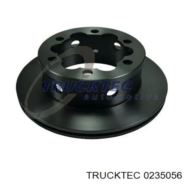 02.35.056 Trucktec диск тормозной задний