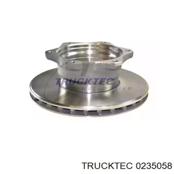 Тормозные диски 0235058 Trucktec